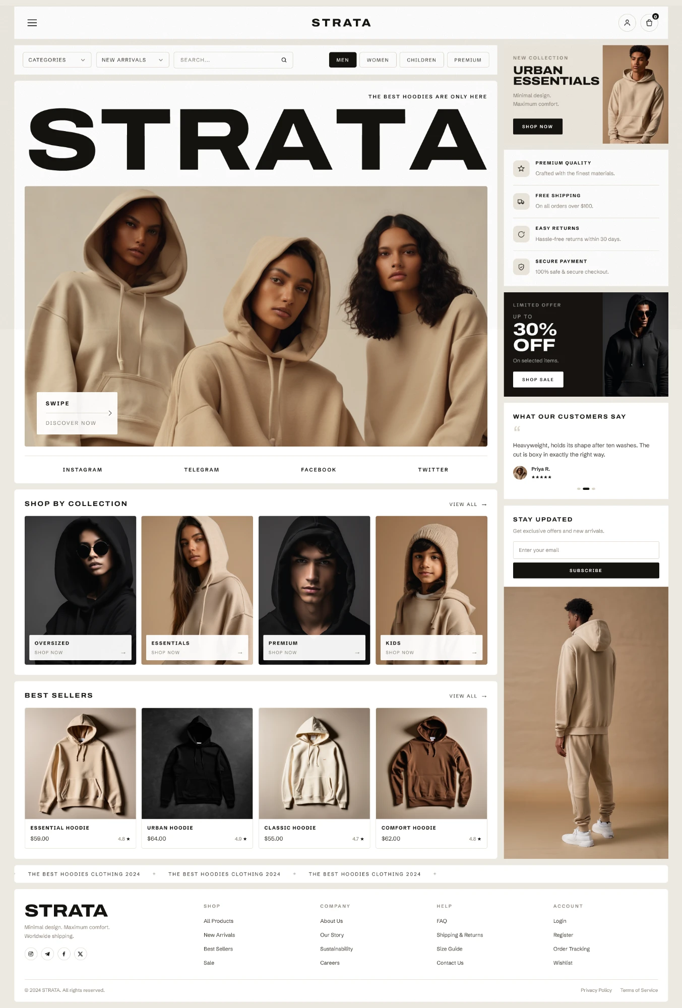 STRATA — apparel commerce